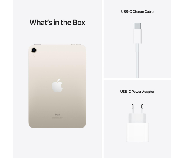 Apple iPad Mini 6gen 64GB Wi-Fi Starlight - 681209 - zdjęcie 10